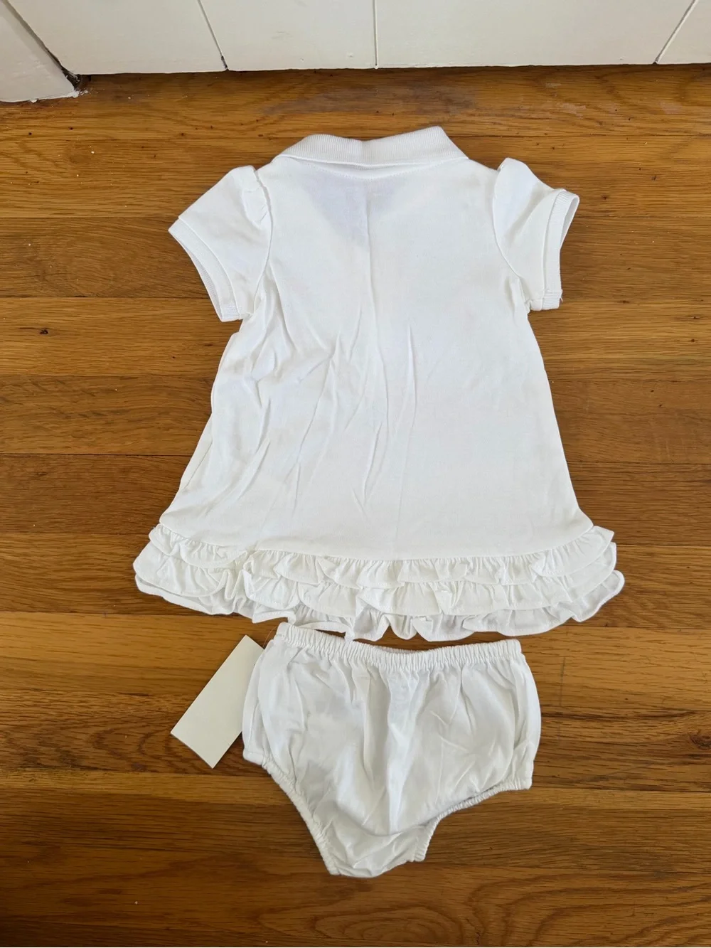 Ralph Lauren Baby Girl Polo Dress & Bloomers Set | NWT | 3M